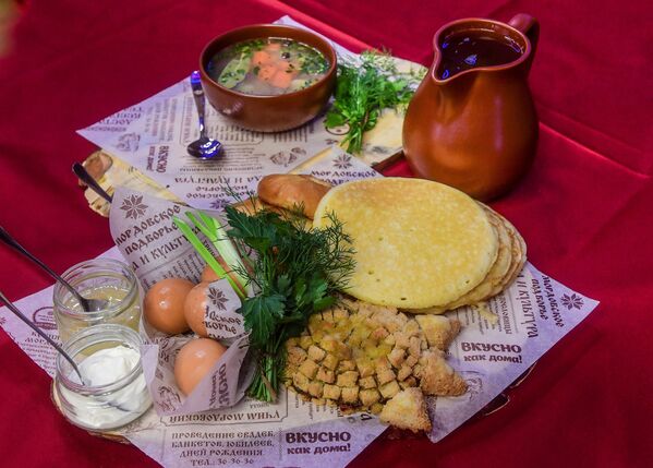 Traditional Mordovian dishes - Sputnik International