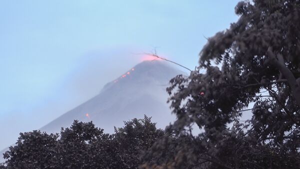 El volcán de Fuego en Guatemala - Sputnik International