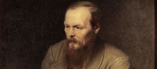 The portrait of Fyodor Dostoyevsky by Vasily Petrov. - Sputnik International