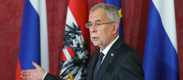 President of Austria Alexander Van der Bellen President of Austria Alexander Van der Bellen - Sputnik International