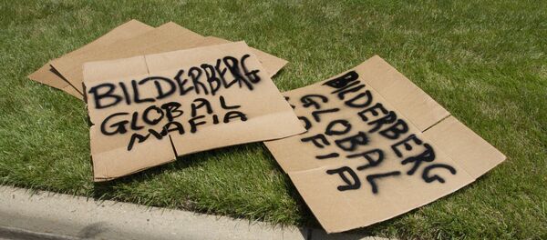 Bilderberg protest Bilderberg protest - Sputnik International