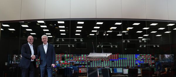 Открытие Международного вещательного центра ЧМ-2018 по футболу Открытие Международного вещательного центра ЧМ-2018 по футболу - Sputnik International