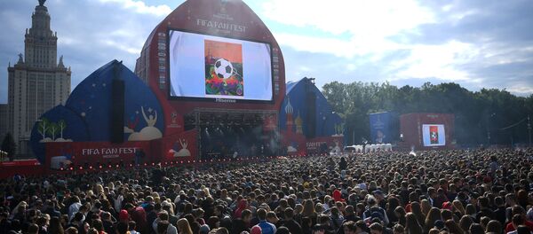 Открытие Фестиваля болельщиков ЧМ-2018 по футболу в Москве - Sputnik International