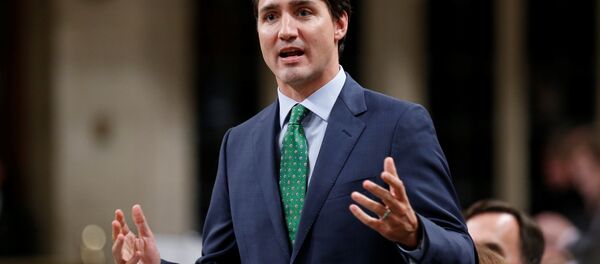 Canada's Prime Minister Justin Trudeau speaks during Question Period in the House of Commons on Parliament Hill in Ottawa, Ontario, Canada, October 25, 2016. Canada's Prime Minister Justin Trudeau speaks during Question Period in the House of Commons on Parliament Hill in Ottawa, Ontario, Canada, October 25, 2016. - Sputnik International