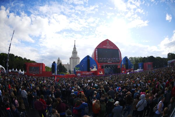 FIFA World Cup 2018 Fan Fest Launch in Moscow - Sputnik International