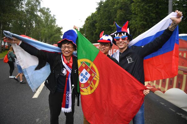 FIFA World Cup Fan 2018 Fest Rocks Off in Moscow - Sputnik International