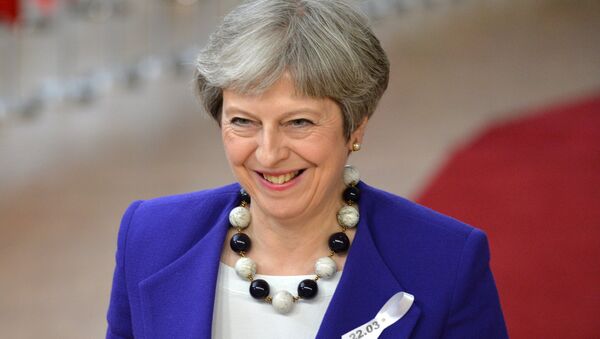 UK Prime Minister Theresa May on EU Summit in Brussels - Sputnik International