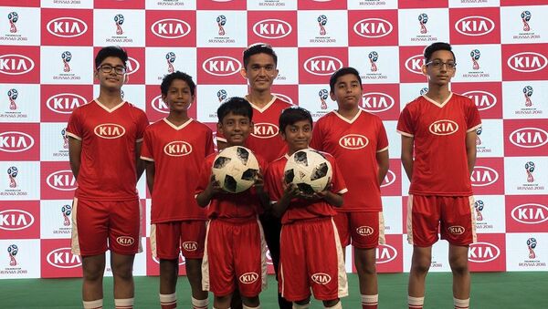 Kia Official Match Ball Carriers (OMBC) from India - Sputnik International