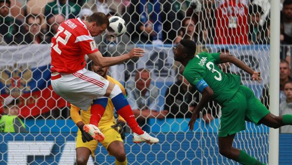 Soccer Football - World Cup - Russia vs Saudi Arabia - Sputnik International