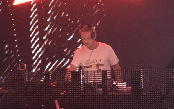 Famous American DJ Diplo gives his performance amid 2018 FIFA World Cup in Moscow - Sputnik International