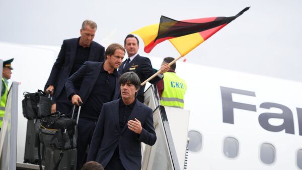 Football. 2018 World Cup. Arrival of the German national team - Sputnik International