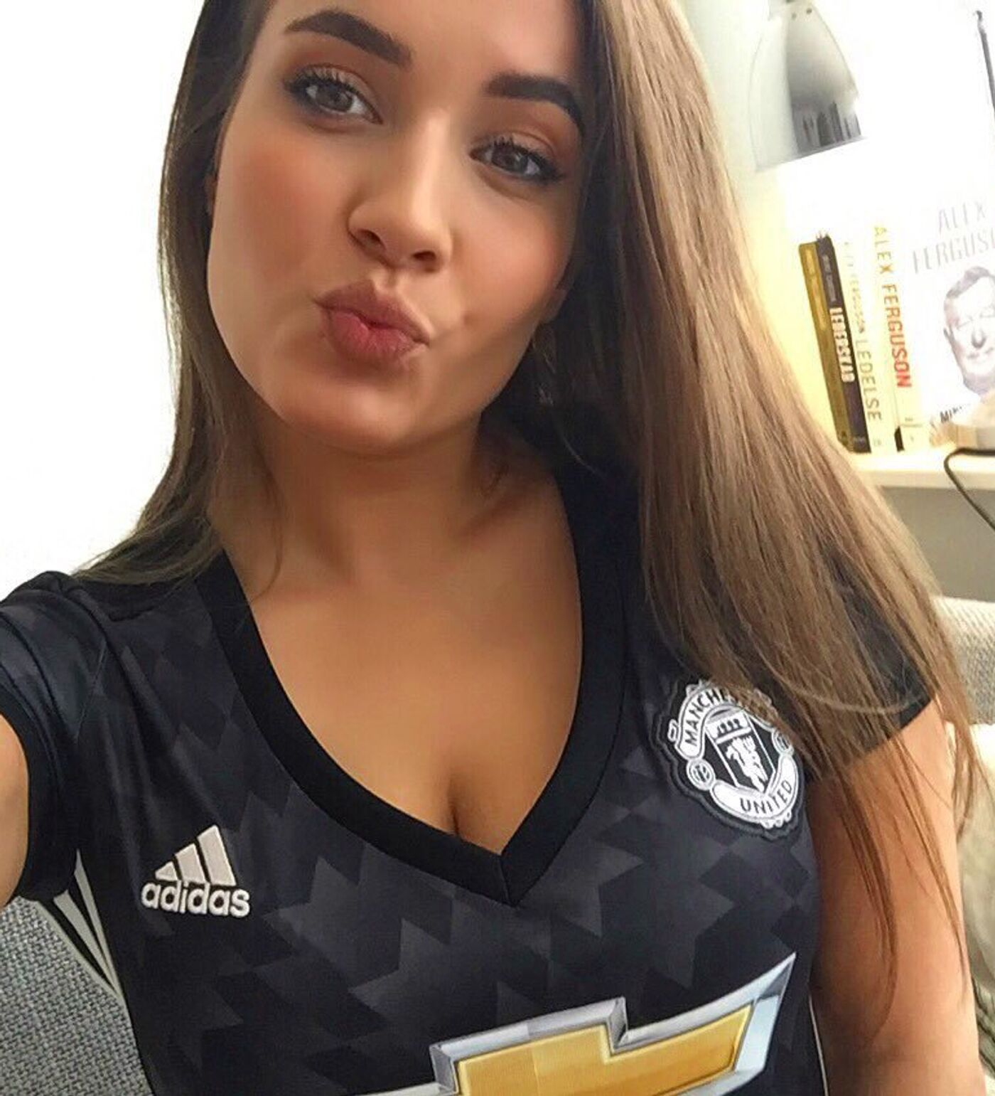 Who is Katrina Maria? Meet the Manchester United fan whose pics in