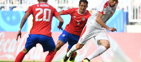 Soccer. World Cup 2018. A match Costa Rica - Serbia Soccer. World Cup 2018. A match Costa Rica - Serbia - Sputnik International