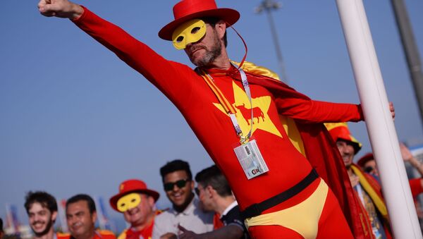 Captain Spain  in Sochi - Sputnik International