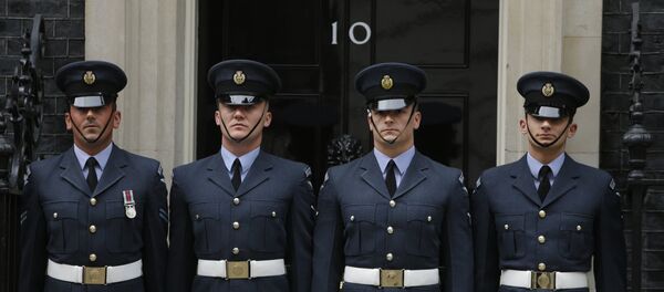 Members of the Royal Air Force guard Members of the Royal Air Force guard - Sputnik International