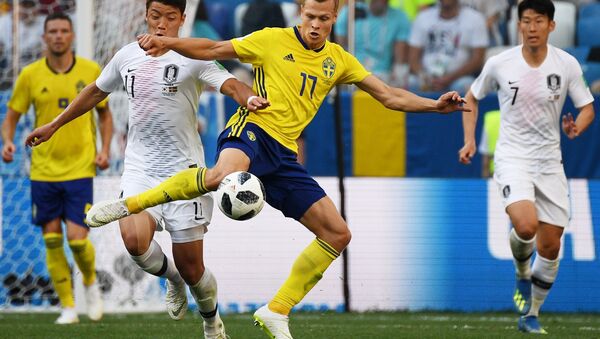 Soccer. World Cup 2018. A match Sweden - the Republic of Korea - Sputnik International