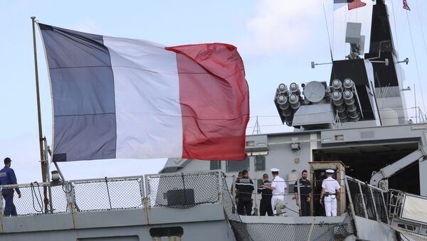 The French stealth frigate Courbet (File) - Sputnik International