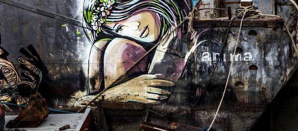 UK Graffiti Street Art - Sputnik International