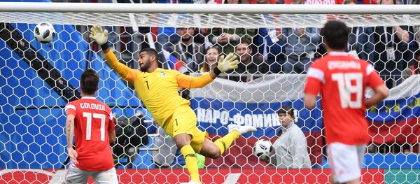 Russland schlägt Saudi-Arabien bei WM-Eröffnungsspiel in Moskau - Sputnik International