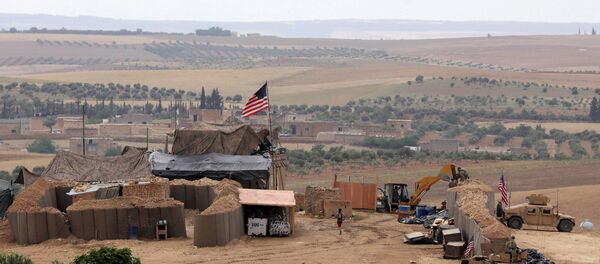 U.S. forces set up a new base in Manbij, Syria May 8, 2018 U.S. forces set up a new base in Manbij, Syria May 8, 2018 - Sputnik International