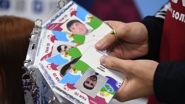 The opening of a 2018 FIFA World Cup Fan ID distribution center, Moscow. File photo - Sputnik International