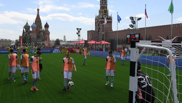 Football Park World Cup 2018 on Red Square in Moscow - Sputnik International