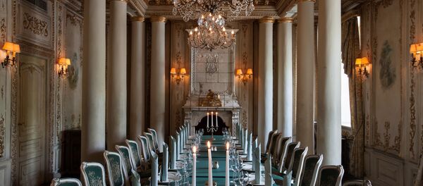 “Pushkin” Russian Cuisine Restaurant’s interior - Sputnik International