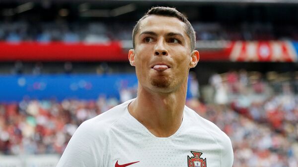 Soccer Football - World Cup - Group B - Portugal vs Morocco - Luzhniki Stadium, Moscow, Russia - June 20, 2018 Portugal's Cristiano Ronaldo reacts - Sputnik International
