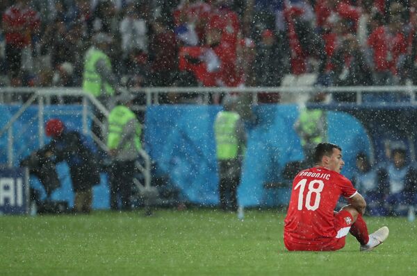 World Cup - Group E - Serbia vs Switzerland - Kaliningrad Stadium, Kaliningrad, Russia - June 22, 2018 World Cup - Group E - Serbia vs Switzerland - Kaliningrad Stadium, Kaliningrad, Russia - June 22, 2018 - Sputnik International