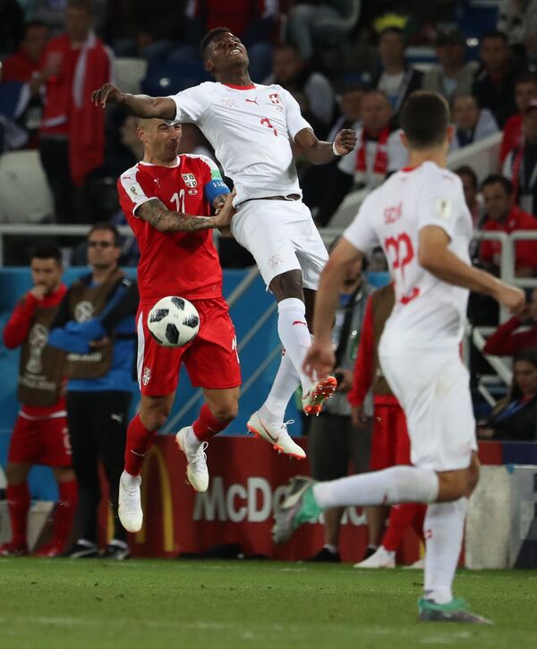World Cup - Group E - Serbia vs Switzerland - Kaliningrad Stadium, Kaliningrad, Russia - June 22, 2018 World Cup - Group E - Serbia vs Switzerland - Kaliningrad Stadium, Kaliningrad, Russia - June 22, 2018 - Sputnik International