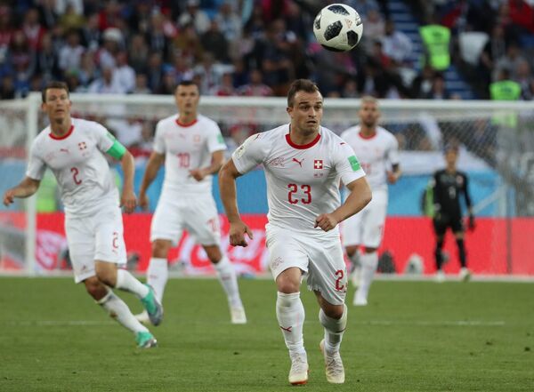 World Cup - Group E - Serbia vs Switzerland - Kaliningrad Stadium, Kaliningrad, Russia - June 22, 2018 World Cup - Group E - Serbia vs Switzerland - Kaliningrad Stadium, Kaliningrad, Russia - June 22, 2018 - Sputnik International