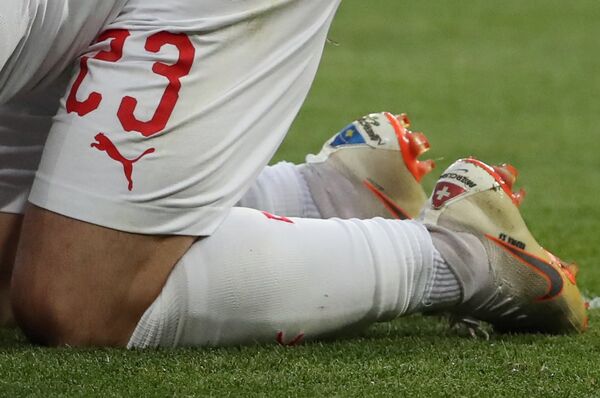 World Cup - Group E - Serbia vs Switzerland - Kaliningrad Stadium, Kaliningrad, Russia - June 22, 2018 World Cup - Group E - Serbia vs Switzerland - Kaliningrad Stadium, Kaliningrad, Russia - June 22, 2018 - Sputnik International