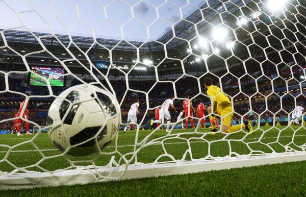 World Cup - Group E - Serbia vs Switzerland - Kaliningrad Stadium, Kaliningrad, Russia - June 22, 2018 World Cup - Group E - Serbia vs Switzerland - Kaliningrad Stadium, Kaliningrad, Russia - June 22, 2018 - Sputnik International