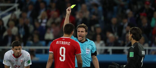 World Cup - Group E - Serbia vs Switzerland - Kaliningrad Stadium, Kaliningrad, Russia - June 22, 2018 World Cup - Group E - Serbia vs Switzerland - Kaliningrad Stadium, Kaliningrad, Russia - June 22, 2018 - Sputnik International