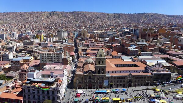 La Paz, la capital de Bolivia - Sputnik International