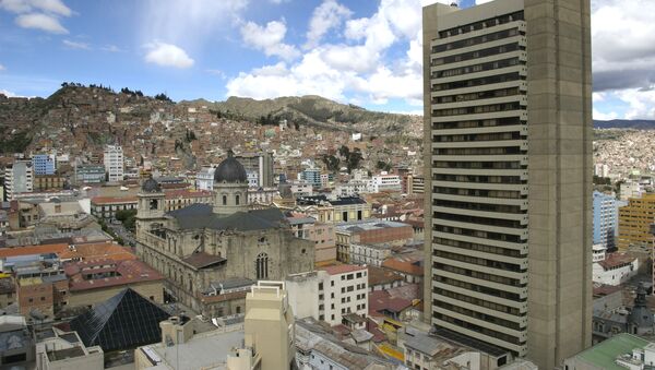 La Paz, la capital de Bolivia - Sputnik International
