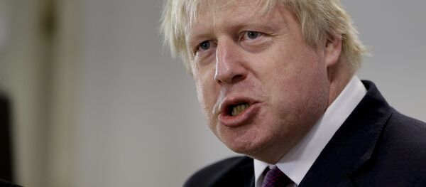 British Foreign Secretary Boris Johnson gives a press conference in Buenos Aires, Argentina, Tuesday, May 22, 2018 - Sputnik International
