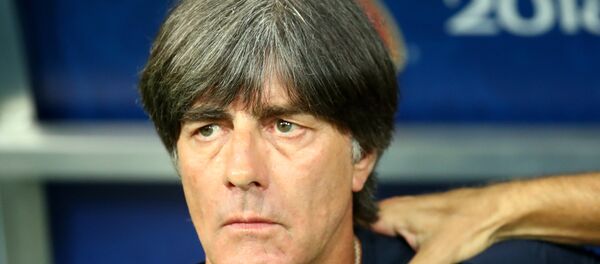 World Cup Group F - Germany vs Sweden - Fisht Stadium, Sochi, Russia - June 23, 2018 Germany coach Joachim Low before the match World Cup Group F - Germany vs Sweden - Fisht Stadium, Sochi, Russia - June 23, 2018 Germany coach Joachim Low before the match - Sputnik International