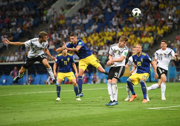 World Cup - Group F - Germany vs Sweden - Fisht Stadium, Sochi, Russia - June 23, 2018 World Cup - Group F - Germany vs Sweden - Fisht Stadium, Sochi, Russia - June 23, 2018 - Sputnik International