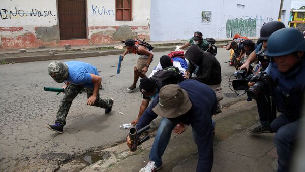 Disturbios en Nicaragua (archivo) - Sputnik International