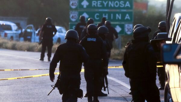 Mexican Federal personnel police - Sputnik International