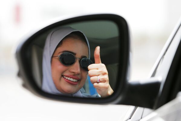 Female driver from Saudi Arabia - Sputnik International