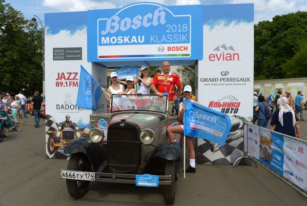 Bosch Moskau Klassik Vintage Car Rally - Sputnik International