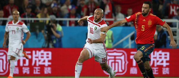 Футбол. ЧМ-2018. Матч Испания - Марокко Футбол. ЧМ-2018. Матч Испания - Марокко - Sputnik International
