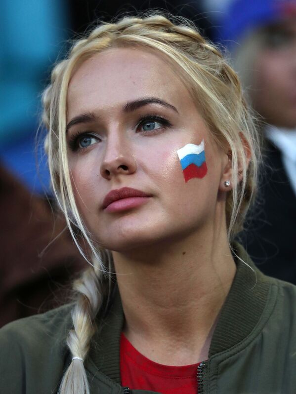 Football Beauties From Across the Globe Enjoying World Cup Matches - Sputnik International