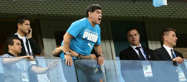 Soccer Football - World Cup - Group D - Nigeria vs Argentina - Saint Petersburg Stadium, Saint Petersburg, Russia - June 26, 2018 Soccer Football - World Cup - Group D - Nigeria vs Argentina - Saint Petersburg Stadium, Saint Petersburg, Russia - June 26, 2018 - Sputnik International