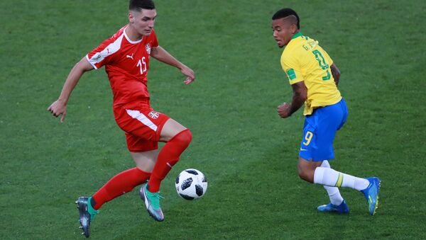 Serbia - Brazil World Cup Match. 2018 - Sputnik International