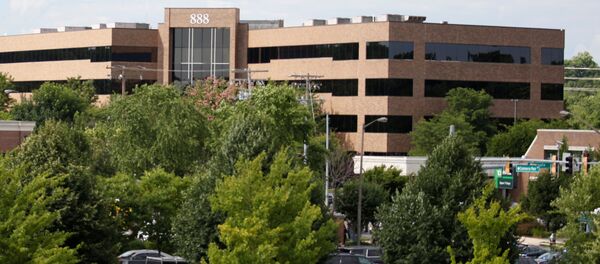 Police gather near the Capitol Gazette newspaper office where a shooting occurred in Annapolis, Maryland, U.S., June 28, 2018 - Sputnik International