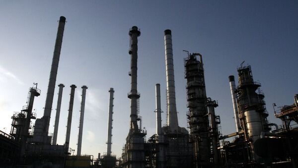 This Nov. 17, 2007, file photo, shows a portion of the Tehran oil refinery, in Tehran, Iran - Sputnik International
