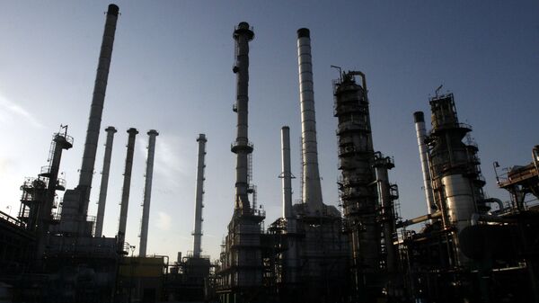 This Nov. 17, 2007, file photo, shows a portion of the Tehran oil refinery, in Tehran, Iran - Sputnik International